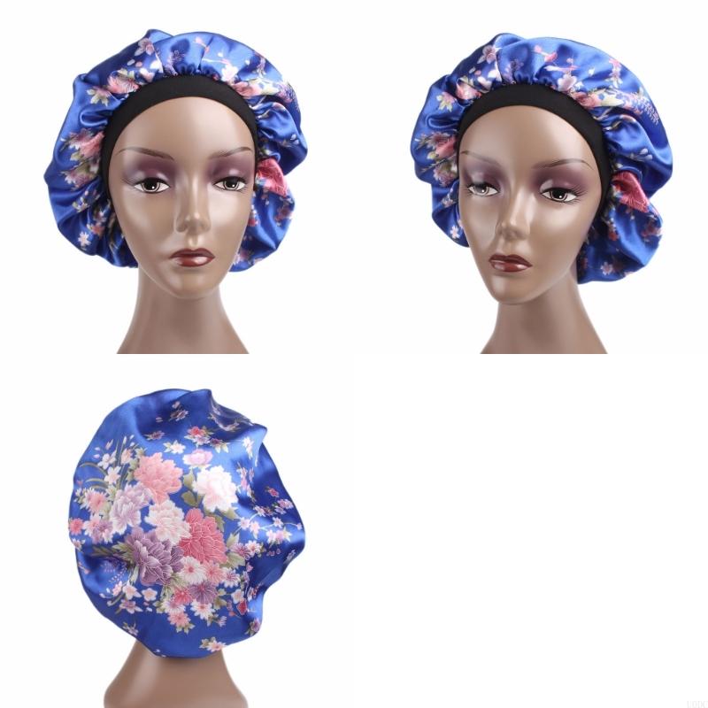 Hair Care Night Routine - Bonnet à cheveux lisses, chapeau sommeil
