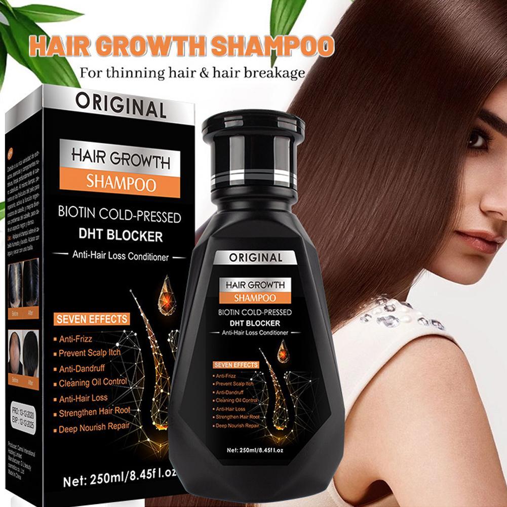 Hair Care Basic - Shampoing à la biotine avec peigne,