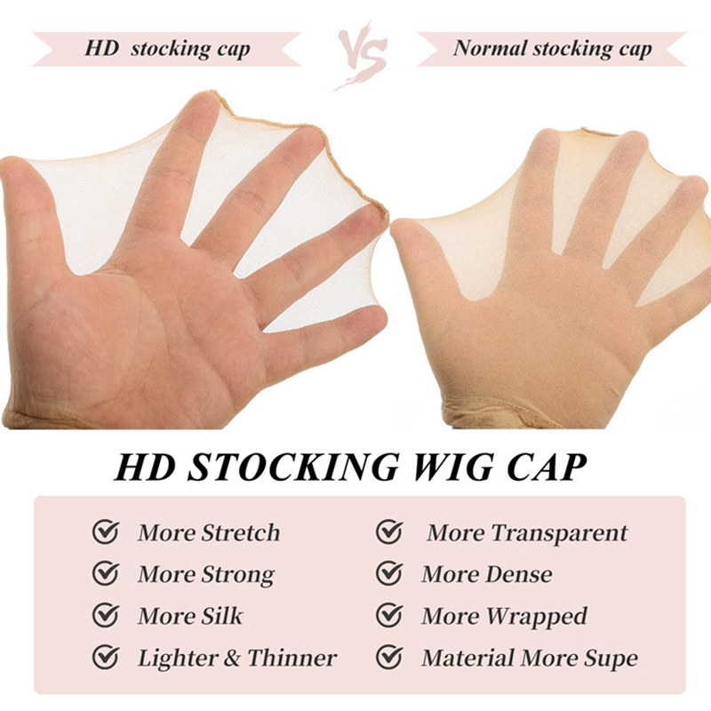 Wig Cap Stocking - Nouveau lot de 10/30/50 pièces de