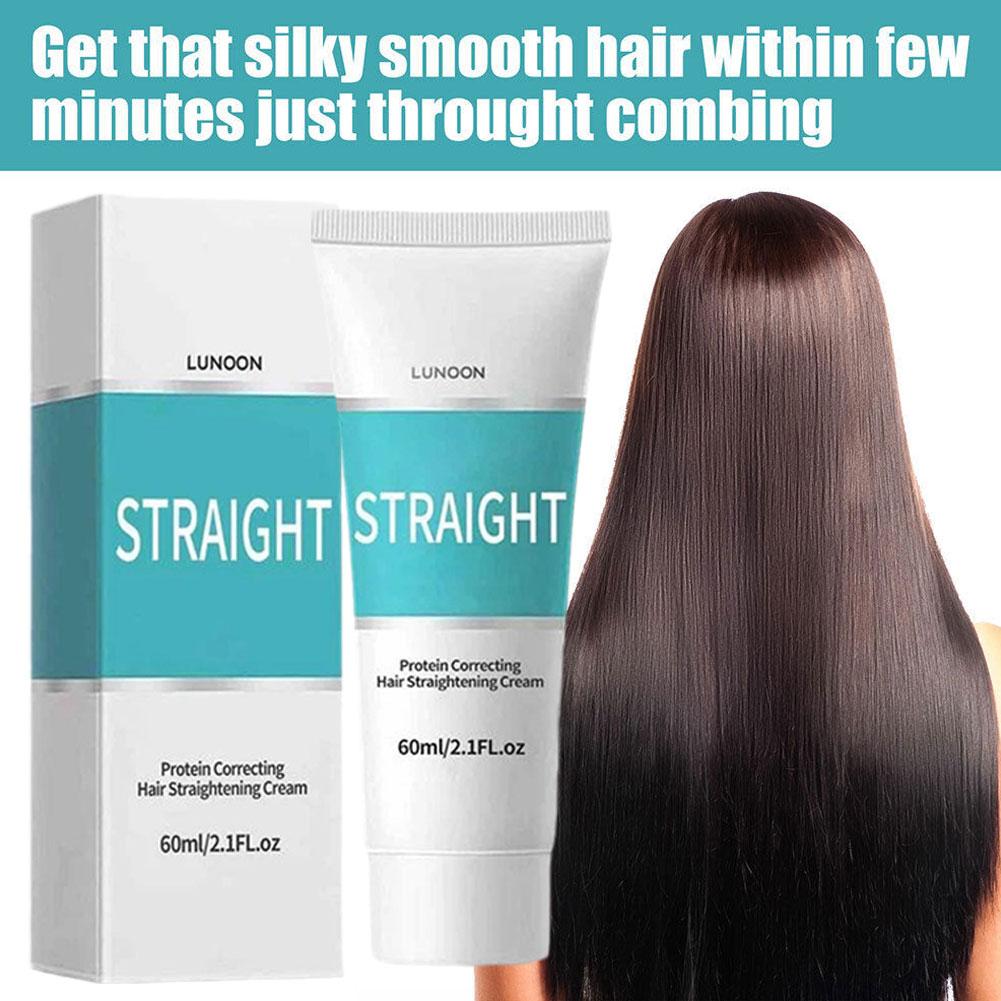 Hair Care Nutrition - Crème lissante professionnelle à la kératine,