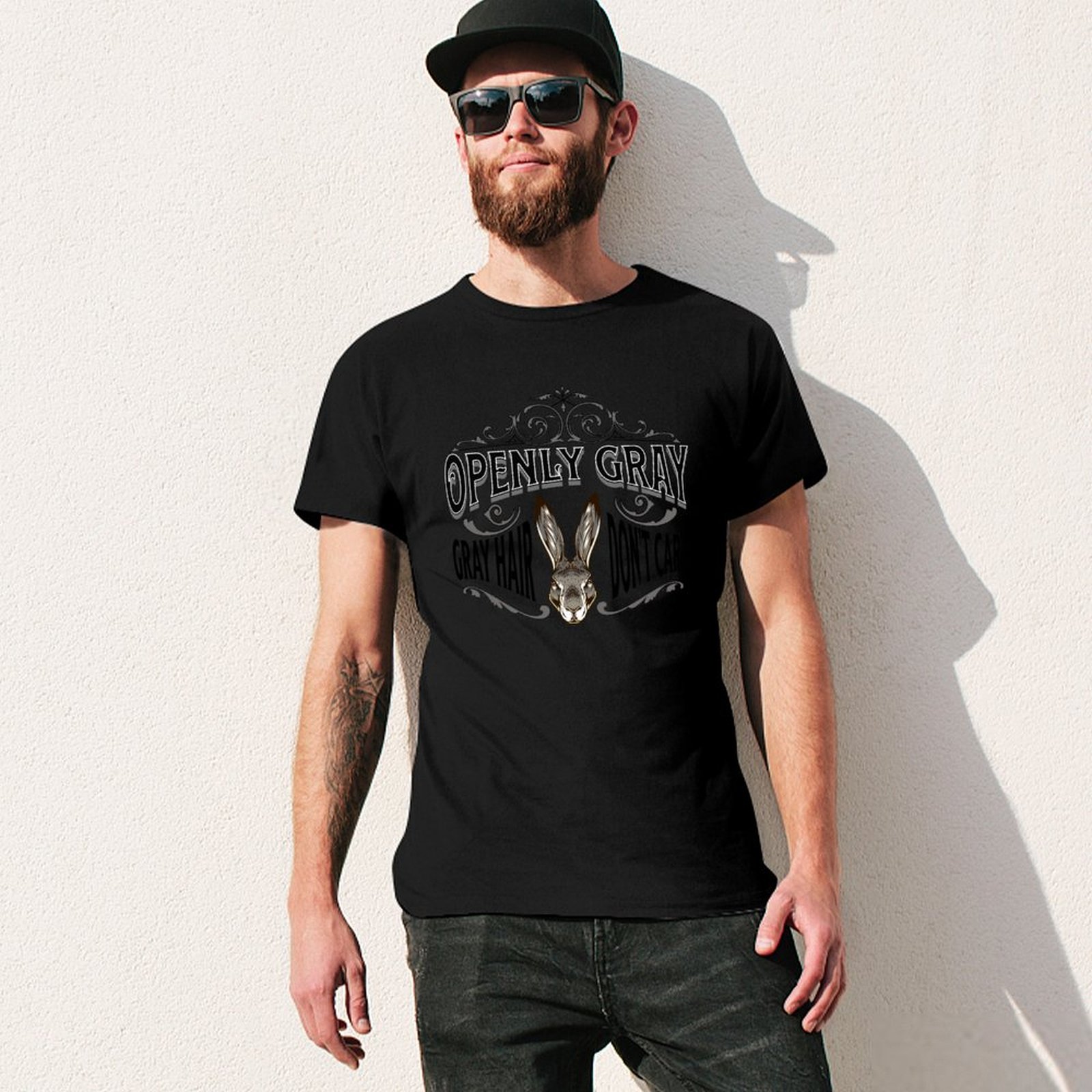T-shirt décontracté d'été à co - Hair Care Illustration avis et prix