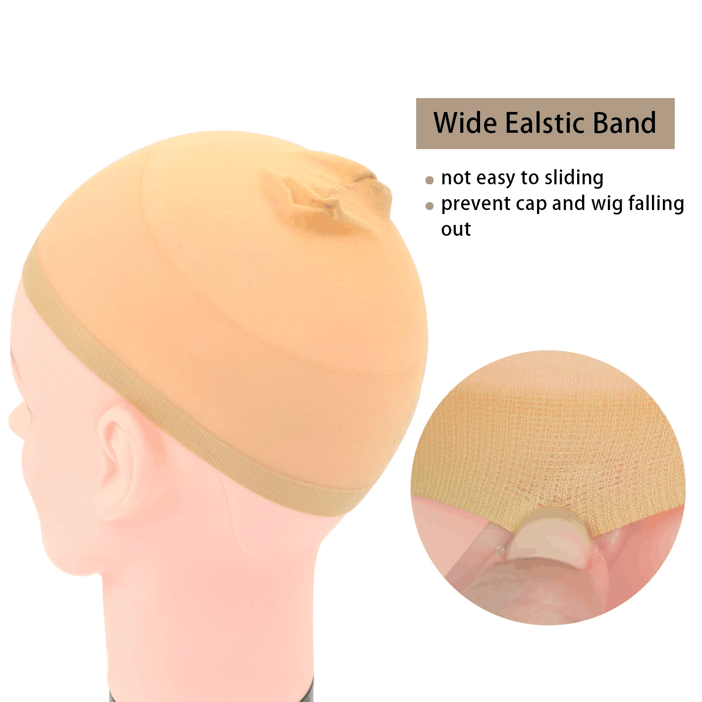 Lot de 12 bonnets de perruque  - Wig Cap Stocking avis et prix